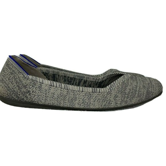 Rothys Birdseye Retired Heather Gray Flats 10.5 - Picture 2 of 12